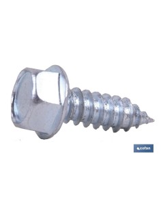 Pack de 100 vis DIN 6928 M-6,3 x 100 avec rondelle