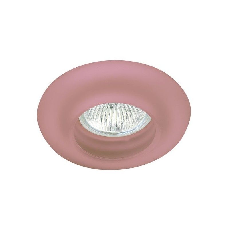 Recessed fixed glass donut pink CRISTALREDORD 21-012-01-140