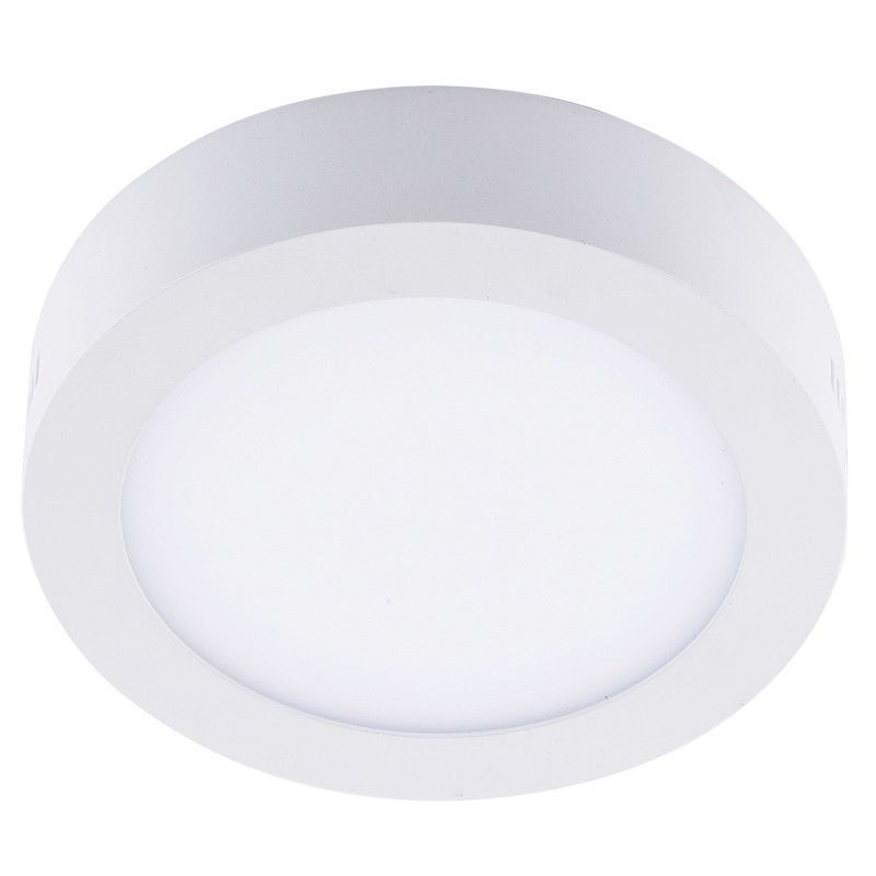 Plafón LED 6W 4000K Know redondo blanco CRISTALREDORD 02-300-06-400