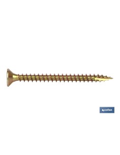 Pack mit 500 DIN 7505A Torx-Schrauben M-4x35 für Spanplatte