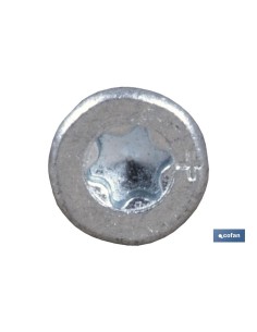 Pacco da 100 viti in cemento piane Torx 7,5x100 2