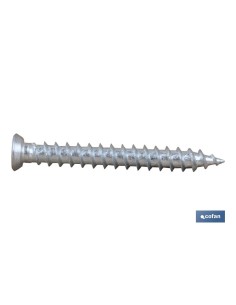 Pack 200 unidades tornillo hormigón plana Torx 7,5x70
