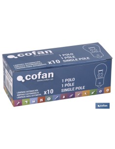 Confezione da 10 lampade P21W BAU15s 12V decentrate 2