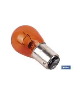 Pack mit 10 P21/5W Amber BAY15d 12V Lampen 2