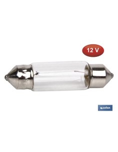 Pack de 10 unités de lampe plafonnière C5W 12V 11x38mm