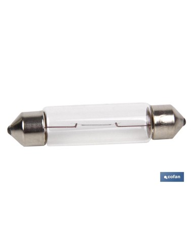 Pack 10 Lámpara Plafonier C5W 12V 11x44mm