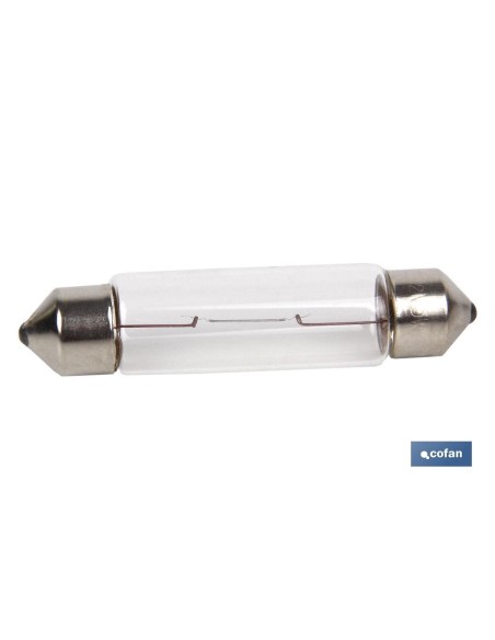 Pack 10 Lámpara Plafonier C5W 12V 11x44mm