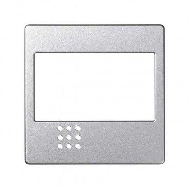 Placa para mecanismos eletrônicos de alumínio frio SIMON 82 DETAIL 82080-93