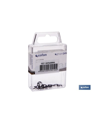 Pack 10 Anillos Seeger DIN 472 J-14X1,0 para Agujeros Interiores