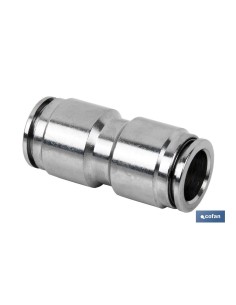 Pack de 5 raccords rapides métalliques droits T-10 pour connexions sécurisées