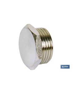 Pack de 5 bouchons hexagonaux filetage mâle M-5