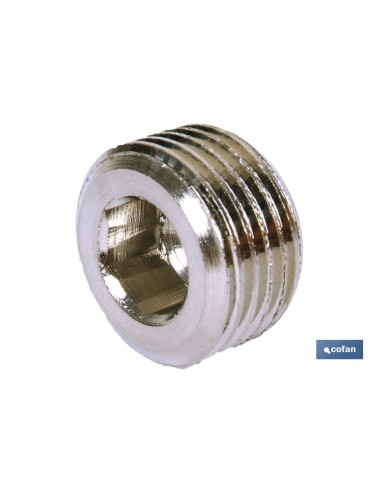 Pack mit 10 konischen Allenstopfen ohne Kopf R-1/4