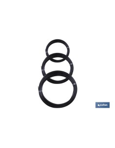 Pack mit 100 Einheiten Polyamidrohr DIN-74324 6x8