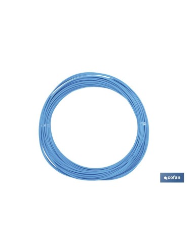 Pack mit 100 Einheiten Polyamidrohr DIN-73378 blau 8x10