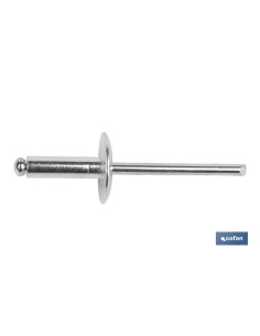 Pack mit 250 Aluminium-Rivets Breite D-16 4,8 x 16 mm 2