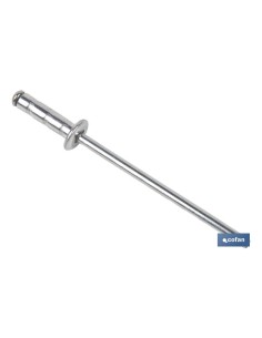 Pack of 500 Aluminum Multigrip Rivets 4.8 x 16 mm 2