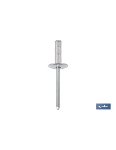 Pacchetto 250 Rivetti a Larga Aletta Multigrip 4,8 x 16 mm