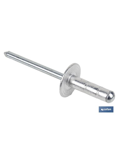 Pack de 250 Rivets à Large Aile Multigrip 4,8 x 16 mm