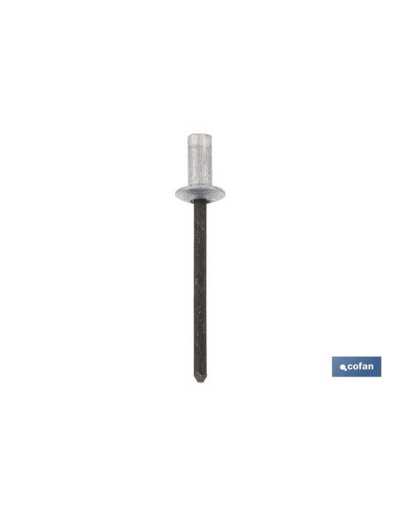 Pack de 1000 Rivets en Aluminium Étanches 4 x 8 mm