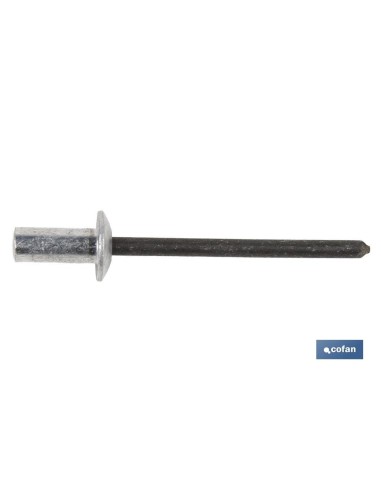Pack de 1000 Rivets en Aluminium Étanches 4 x 8 mm