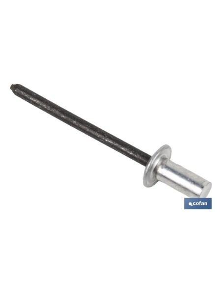 Pack de 1000 Rivets en Aluminium Étanches 4 x 8 mm