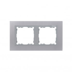 Marco 2 elementos aluminio SIMON 82927-33