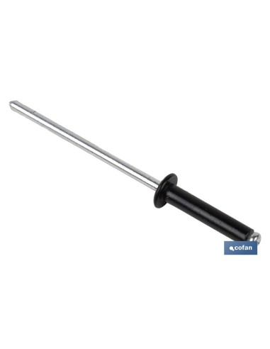 Pack mit 1000 Normalen Aluminiumrivet Schwarz 4 x 8 mm