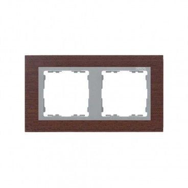 Wenge struttura di legno 2 elementi SIMON 82.927-65