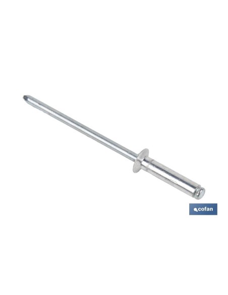 Pacchetto di 1000 rivetti in alluminio svasati 3,2 x 14 mm