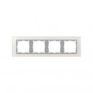 Crystal elements silver frame 4 SIMON 82947-62