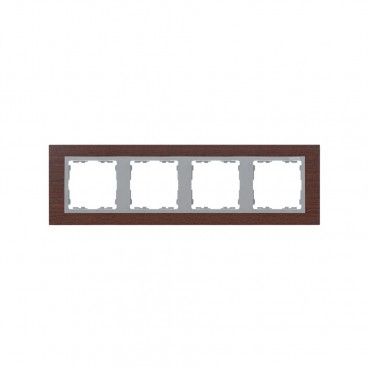 cadre en bois Wenge 4 éléments SIMON 82947-65