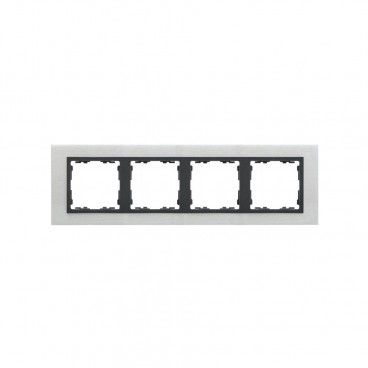 4 elements frame nature SIMON matte stainless 82847-31