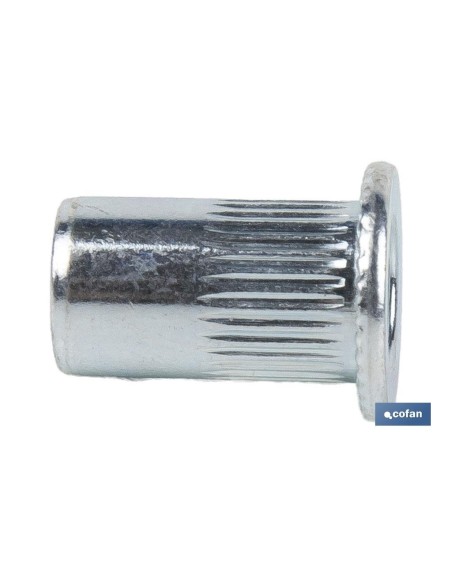 Pack de 200 écrous rivetables larges en acier M10