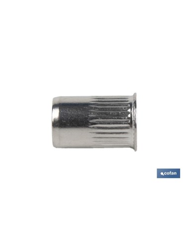 Pack of 1000 Low-Head Flanged Rivet Nuts A-2 M3
