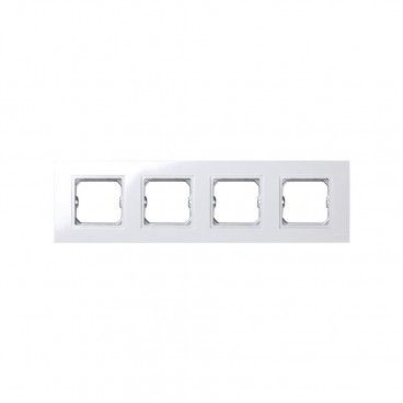 Espelho 4 elementos BRANCO para peça intermediária Simon 27 PLAY 2701640-030