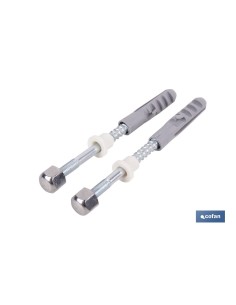 Toilet Installation Kit 5 x 80 Zinc Coated 2