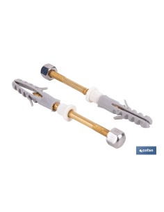 Toilet Installation Kit 5 x 80 in Brass
