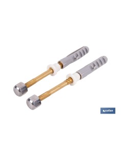 Toilet Installation Kit 5 x 80 in Brass 2