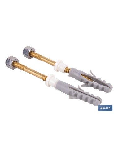 Toilet Installation Kit 5 x 80 in Brass