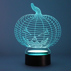 Lampe de Table citrouille 3D CR 05-889-01-777