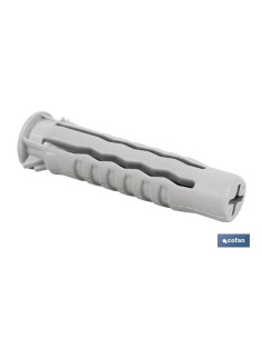 Pacote de 100 unidades Taco Nylon PA-6 M-8X40