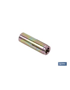 Pack mit 100 Metall-Ausdehnungsdübel M-6