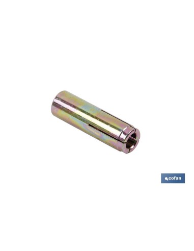 Pack mit 100 Metall-Ausdehnungsdübel M-6