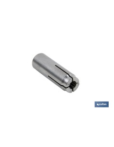 Pack de 100 unités de cheville métallique à expansion inox A-4 M-8