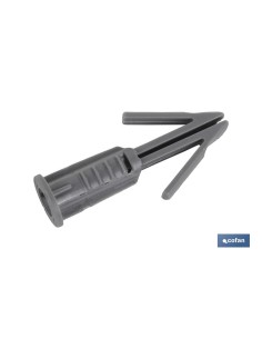 Pacote com 100 unidades de taco flecha para placas de gesso 6 x 10mm