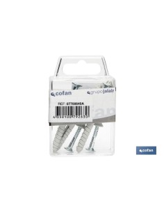 Pack de 10 chevilles rapides avellanes 6x60 mm 2