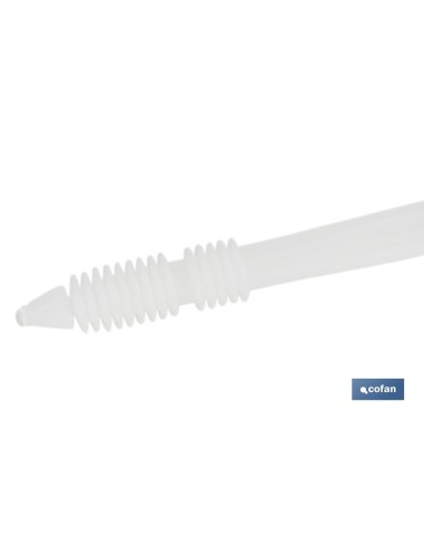 Pack de 100 unités de cheville de fixation pour panneaux isolants sans clou 8 x 120 mm