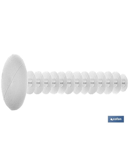 Pack of 100 hole plugs 14x37 mm