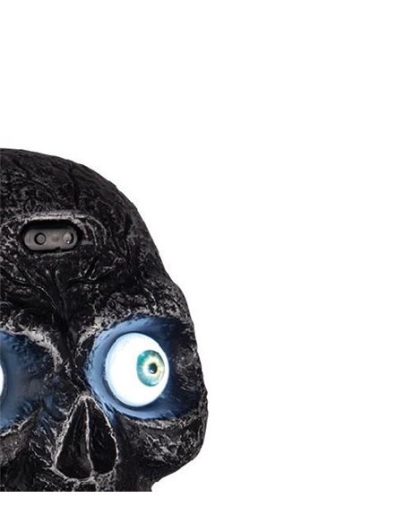 Skull halloween with light and sound battery-operated EDM 71989