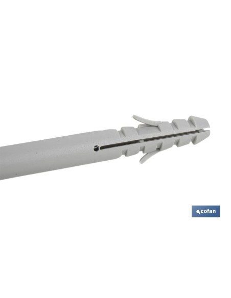 Pack mit 50 langen Schlagdübel mit Pozidrive-Schraube Ø10 x 135 mm